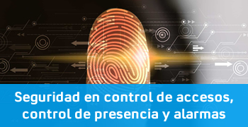 Control de accesos presencia y alarmas